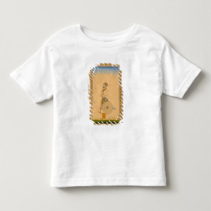 Camiseta De Bebé Un oficial, situación, con la espada y el escudo,