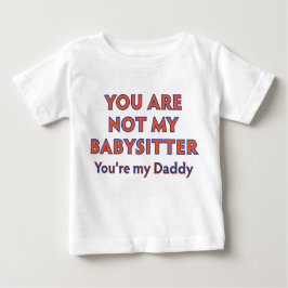 Camiseta De Bebé Un padre no bebe