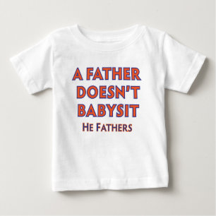 Camiseta De Bebé Un padre no cuid losa nin¢os