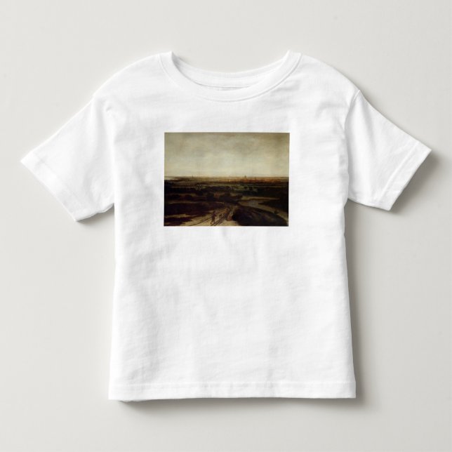Camiseta De Bebé Un paisaje holandés (Anverso)