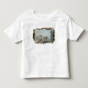 Camiseta De Bebé Un paseo por el jardín (c/c)