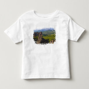 Camiseta De Bebé Un paseo por las ruinas del castillo de Belogradch
