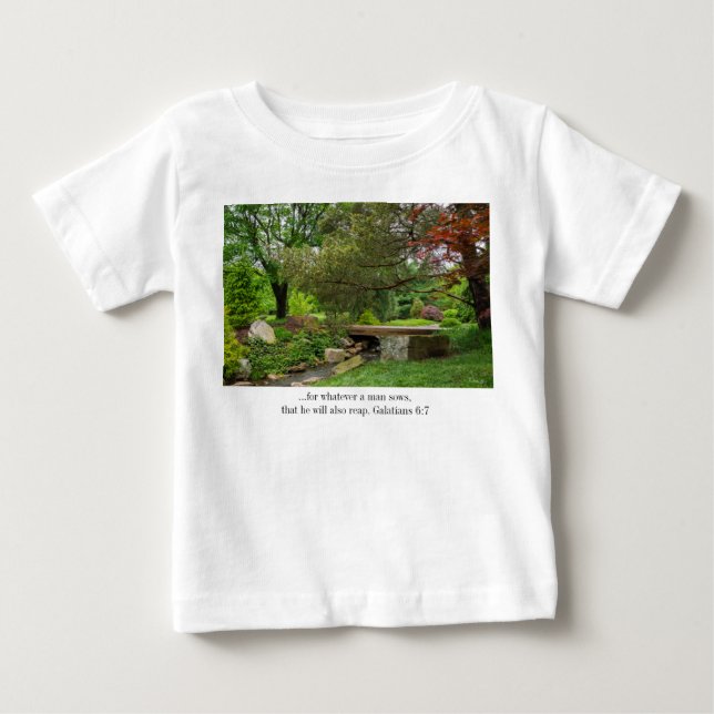 Camiseta De Bebé Un Paseo Primaveral (Anverso)