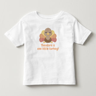 Camiseta De Bebé Un pequeño cumpleaños de pavo