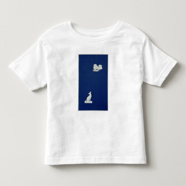 Camiseta De Bebé Un perro que grita en la luna (Anverso)