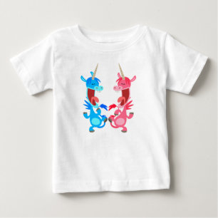 Camiseta De Bebé Un Personalizado lindo bailando una camiseta bebé 