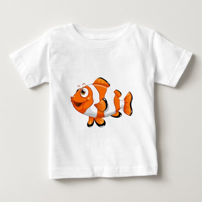 Camiseta De Bebé Un pescado del nemo (Anverso)