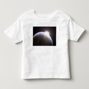 Camiseta De Bebé Un planeta extrasolar con su estrella del padre
