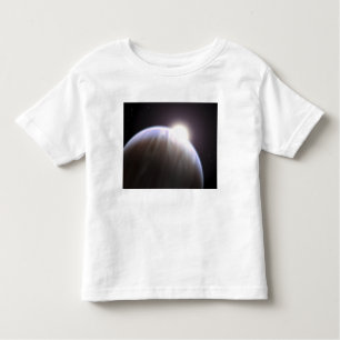 Camiseta De Bebé Un planeta extrasolar con su estrella matriz