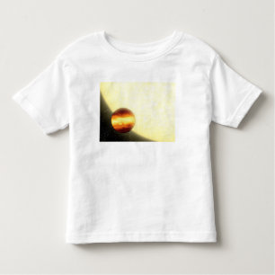 Camiseta De Bebé Un planeta gigante del gas orbitando muy cerca