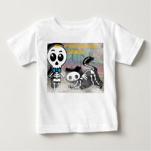 Camiseta De Bebé Un poco espeluznante