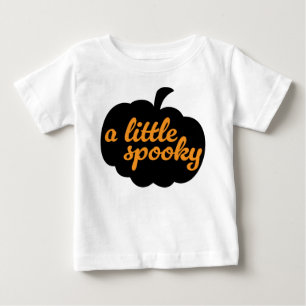 Camiseta De Bebé Un Poco Espeluznante - Temporada de Halloween