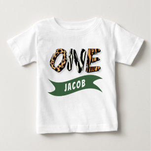 Camiseta De Bebé Un primer cumpleaños salvaje