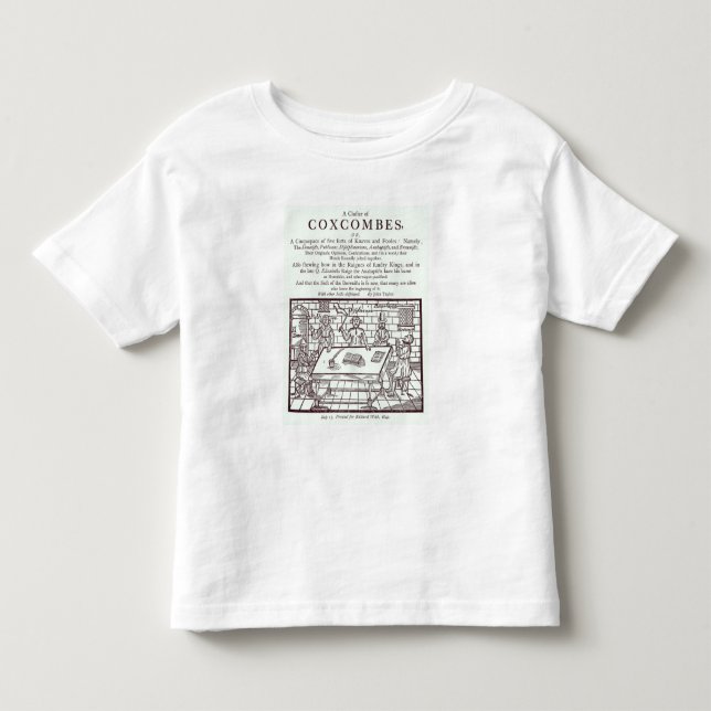 Camiseta De Bebé Un racimo de Coxcombes de John Taylor (Anverso)