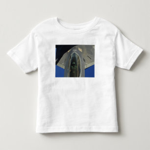 Camiseta De Bebé Un rapaz F-22 recibe el combustible de un KC-135