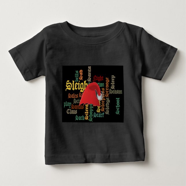 Camiseta De Bebé Un regalo para los navidades tiene un buen día y u (Anverso)