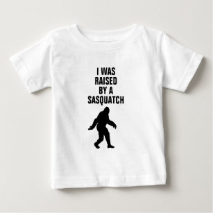 Camiseta De Bebé Un sasquatch me crié