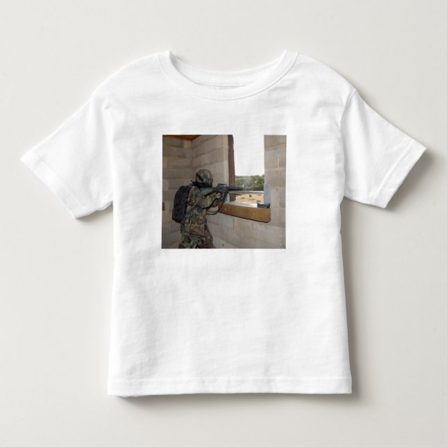 Camiseta De Bebé Un soldado actúa como fuerza de oposición (Anverso)