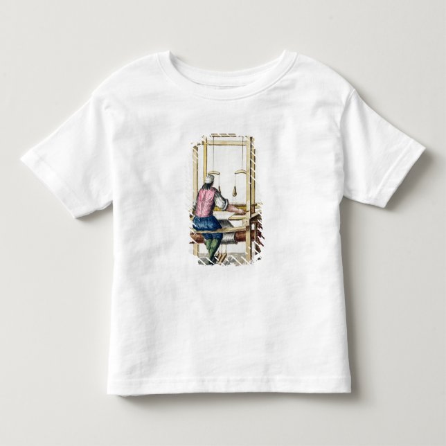 Camiseta De Bebé Un tejedor veneciano (Anverso)