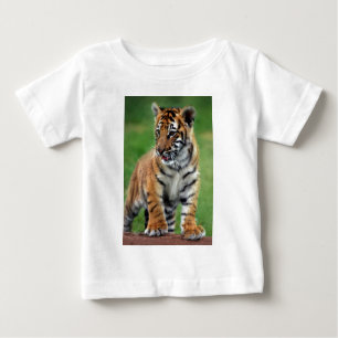 Camiseta De Bebé Un tigre bebé lindo