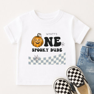 Camiseta De Bebé Un tipo espeluznante cumpleaños 1 Halloween