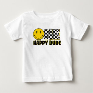 Camiseta De Bebé Un tipo feliz