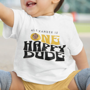 Camiseta De Bebé Un tipo feliz cumpleaños moderno