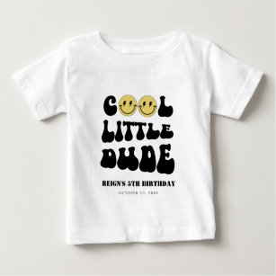 Camiseta De Bebé Un tipo feliz   Niños Rad Kids 5º cumpleaños