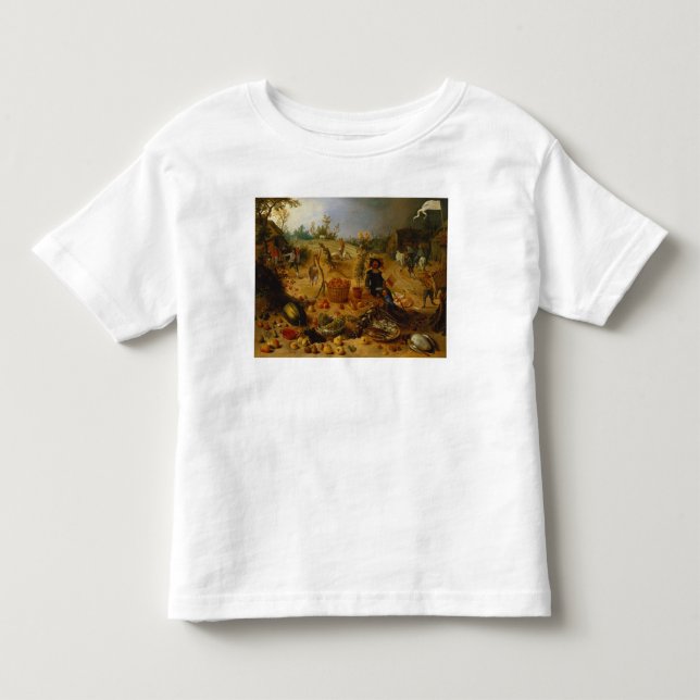 Camiseta De Bebé Una alegoría del otoño (Anverso)