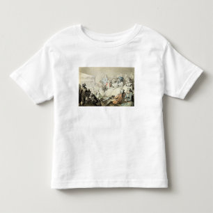 Camiseta De Bebé Una audiencia que mira un juego, c.1785 (la pluma
