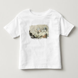 Camiseta De Bebé Una audiencia que mira un juego, c.1785 (la pluma