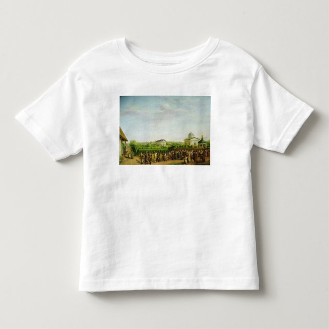 Camiseta De Bebé Una boda de campo (Anverso)