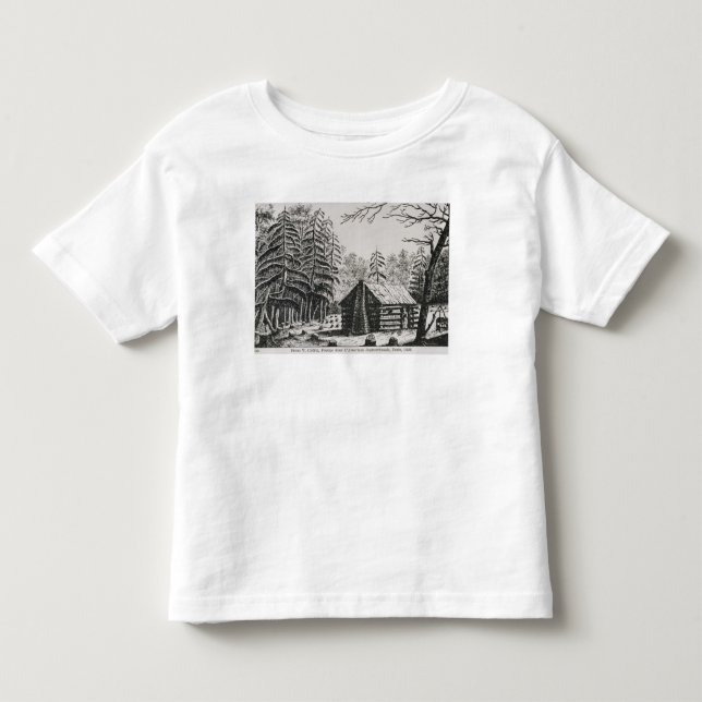 Camiseta De Bebé Una cabina de la frontera, 'del desfile de América (Anverso)