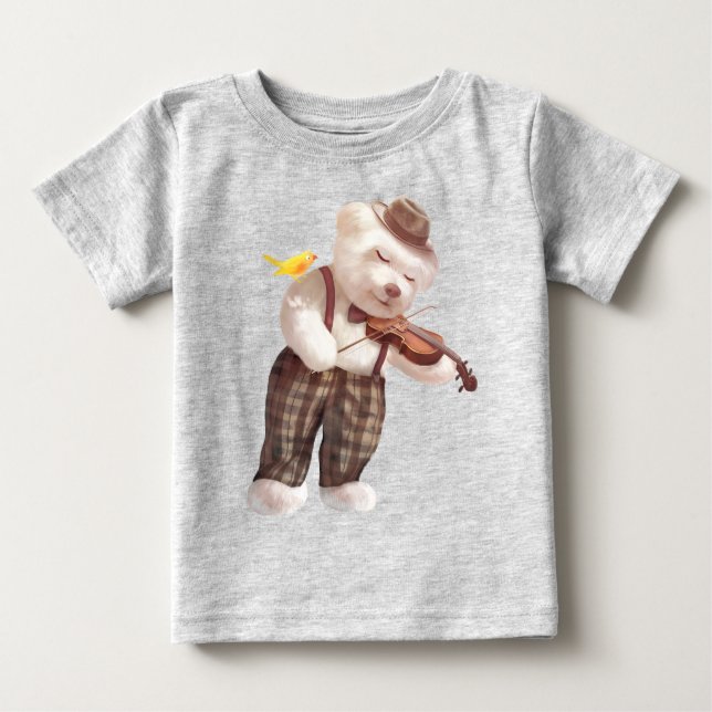Camiseta De Bebé Una canción para ti (Anverso)