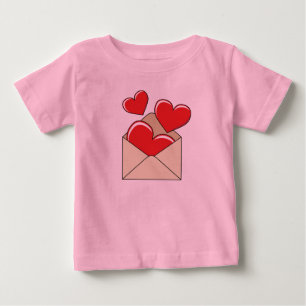 Camiseta De Bebé Una Carta de Amor