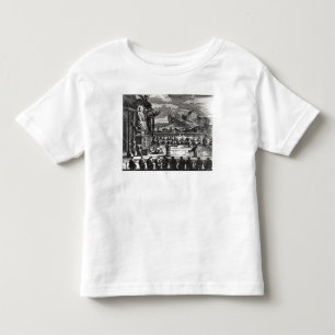 Camiseta De Bebé Una ceremonia budista de, 'Indiae Orientalis