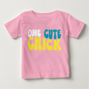 Camiseta De Bebé Una chica pequeña