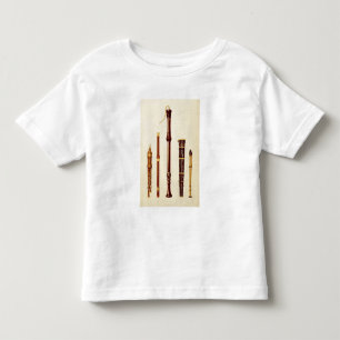 Camiseta De Bebé Una chirimia doble, una flauta alemana, un recorde