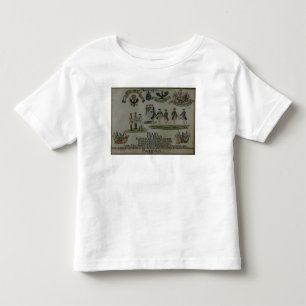 Camiseta De Bebé Una colección de planes del maneouvre