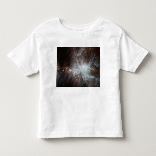 Camiseta De Bebé Una colonia de estrellas jóvenes y calientes en la (Anverso)