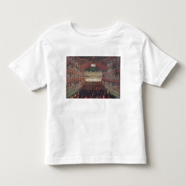 Camiseta De Bebé Una comida en el teatro de San Benedetto (Anverso)