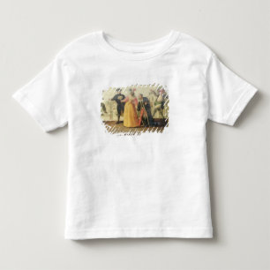 Camiseta De Bebé Una compañía de Commedia Dell'Arte antes de un