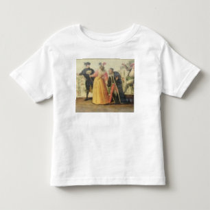 Camiseta De Bebé Una compañía de Commedia Dell'Arte antes de un