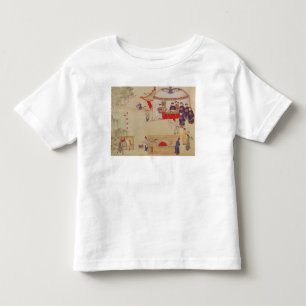 Camiseta De Bebé Una competencia del tiro al arco, fin del siglo
