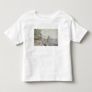 Camiseta De Bebé Una copia de la parte de un dibujo por Canaletto,