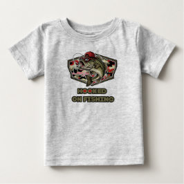 Camiseta De Bebé Una divertida y audaz ilustración de una lubina ge