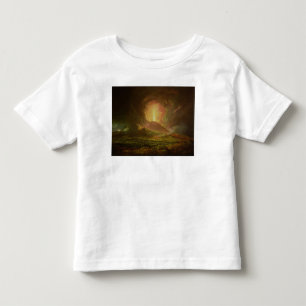 Camiseta De Bebé Una erupción de Vesuvio, vista de Portici