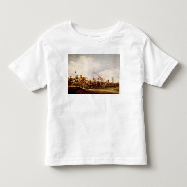 Camiseta De Bebé Una escena de batalla, 1653 (Anverso)