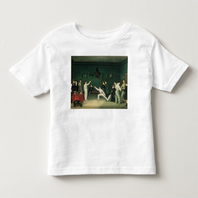 Camiseta De Bebé Una escena de cercado, 1827 (Anverso)