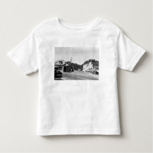 Camiseta De Bebé Una escena de la esquina de calle